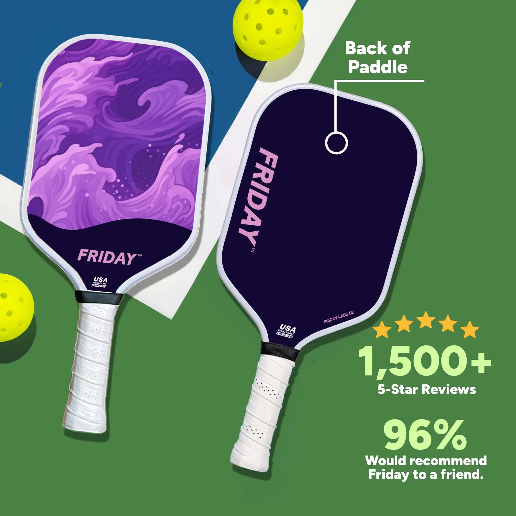 ball Paddle | Carbon Fiber (16Mm)