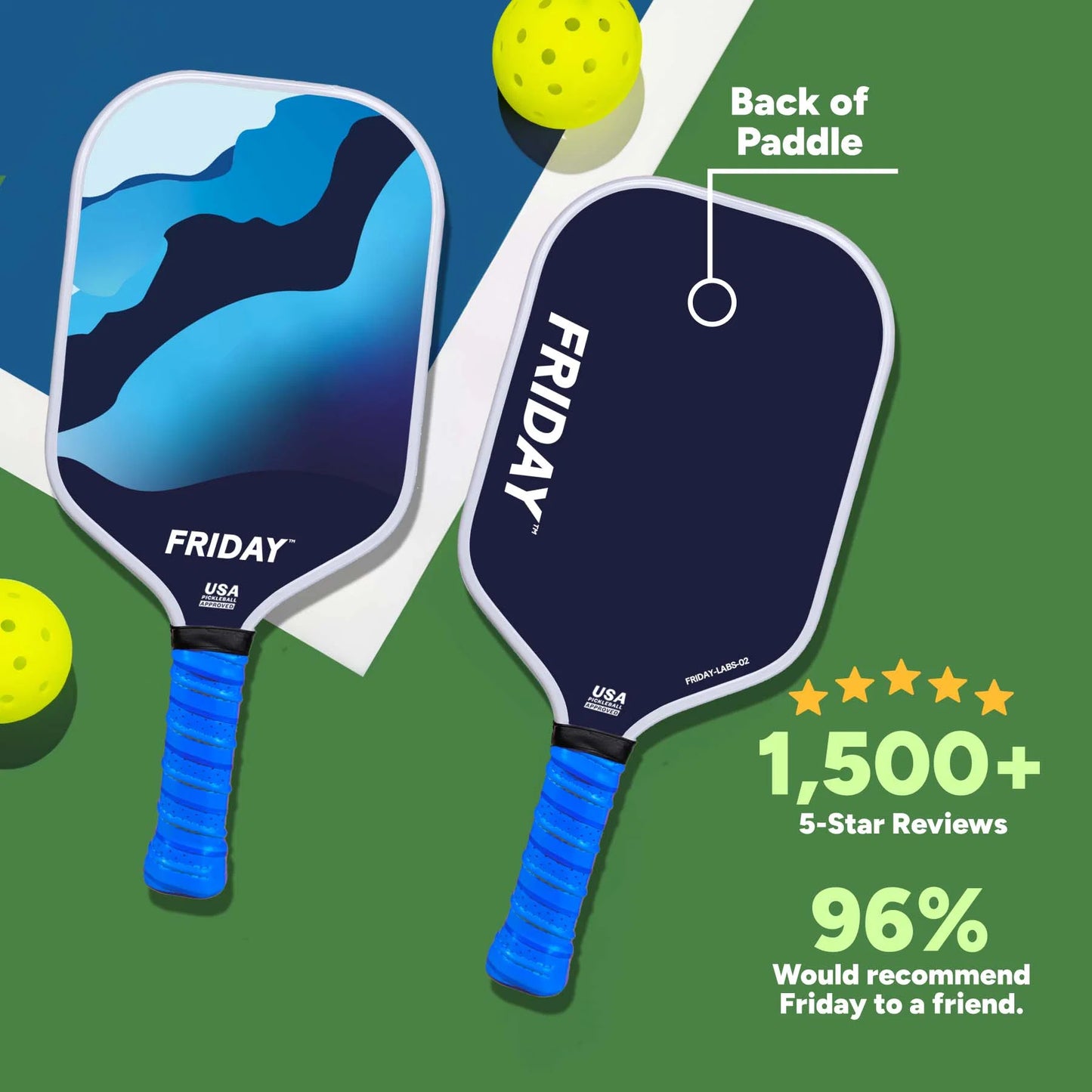 ball Paddle | Carbon Fiber (16Mm)